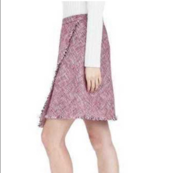 Banana Republic Faux Wrap Fringed Skirt - Picture 7 of 8